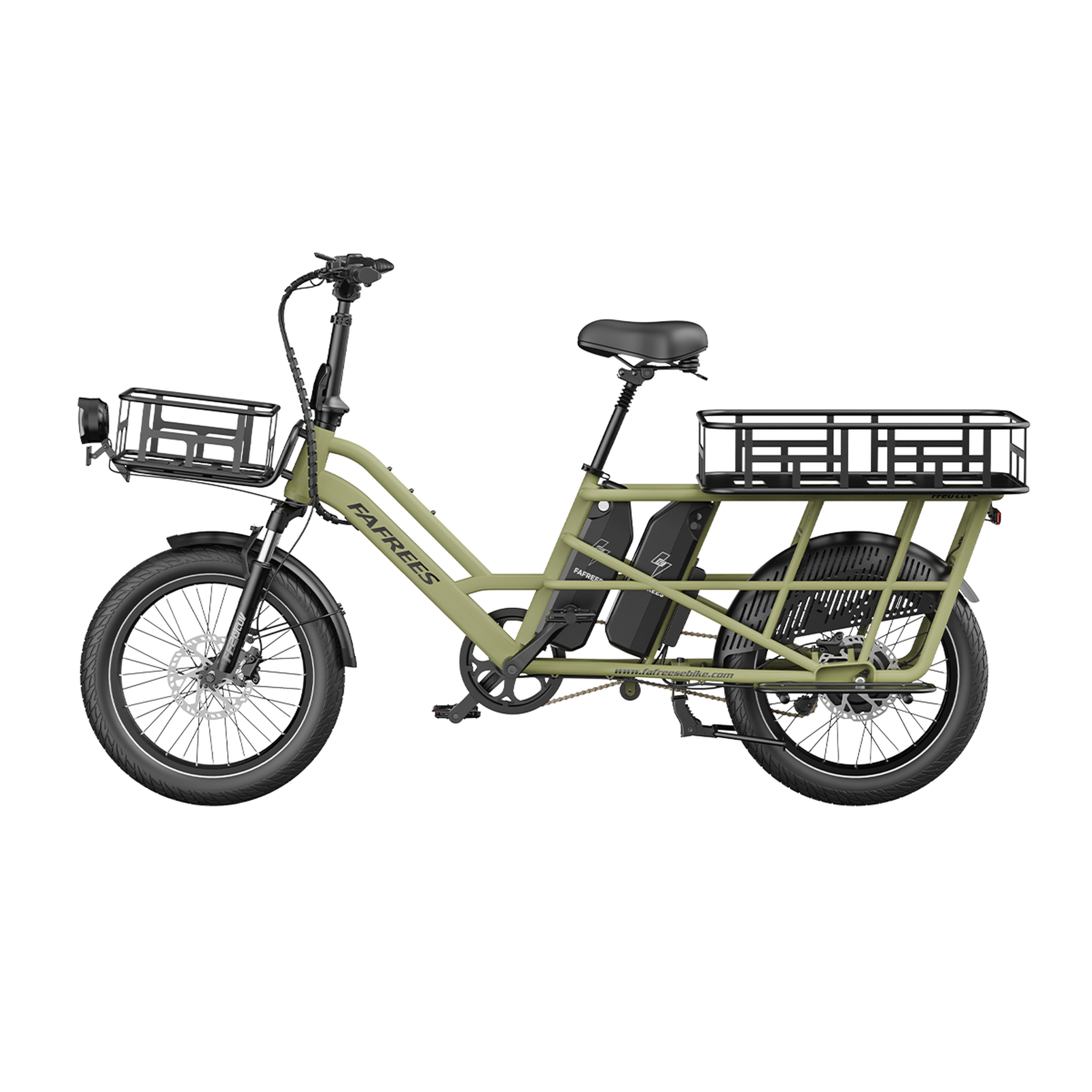 Voir la diapositive 1 : FAFREES Vélo utilitaire électrique fafrees ff20 cuv