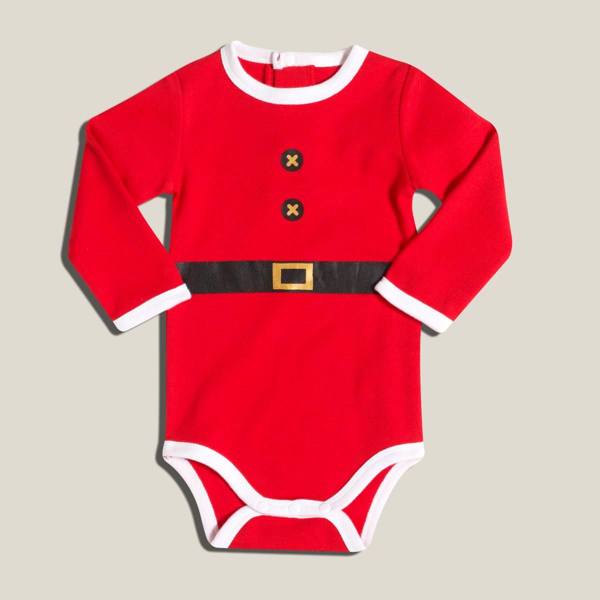 IN EXTENSO Body noel manches longues bébé