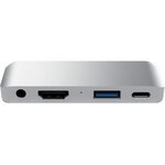 SATECHI Hub USB Satechi HUB USB C 4 EN 1 SILVER POUR IPAD PRO
