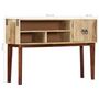 Voir la diapositive 6 : VIDAXL Table console 115x30x76 cm Bois de manguier massif brut