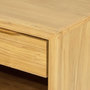 Voir la diapositive 4 : Paris Prix Table de Chevet 1 Tiroir  Fitees  50cm Naturel