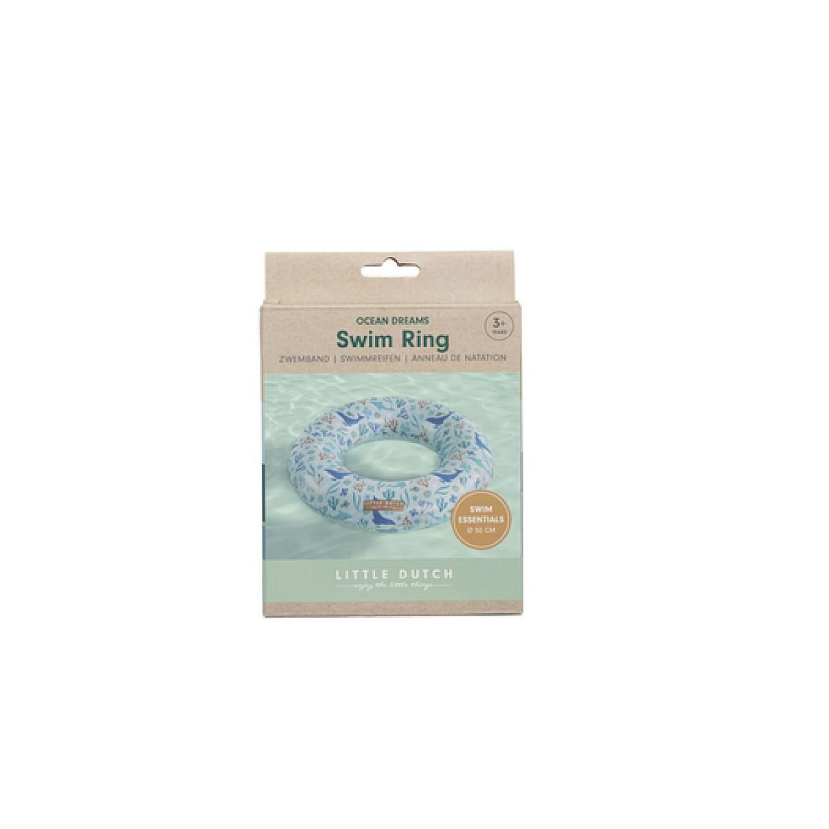LITTLE DUTCH Bouee ronde - Ocean Dreams Blue 50 cm