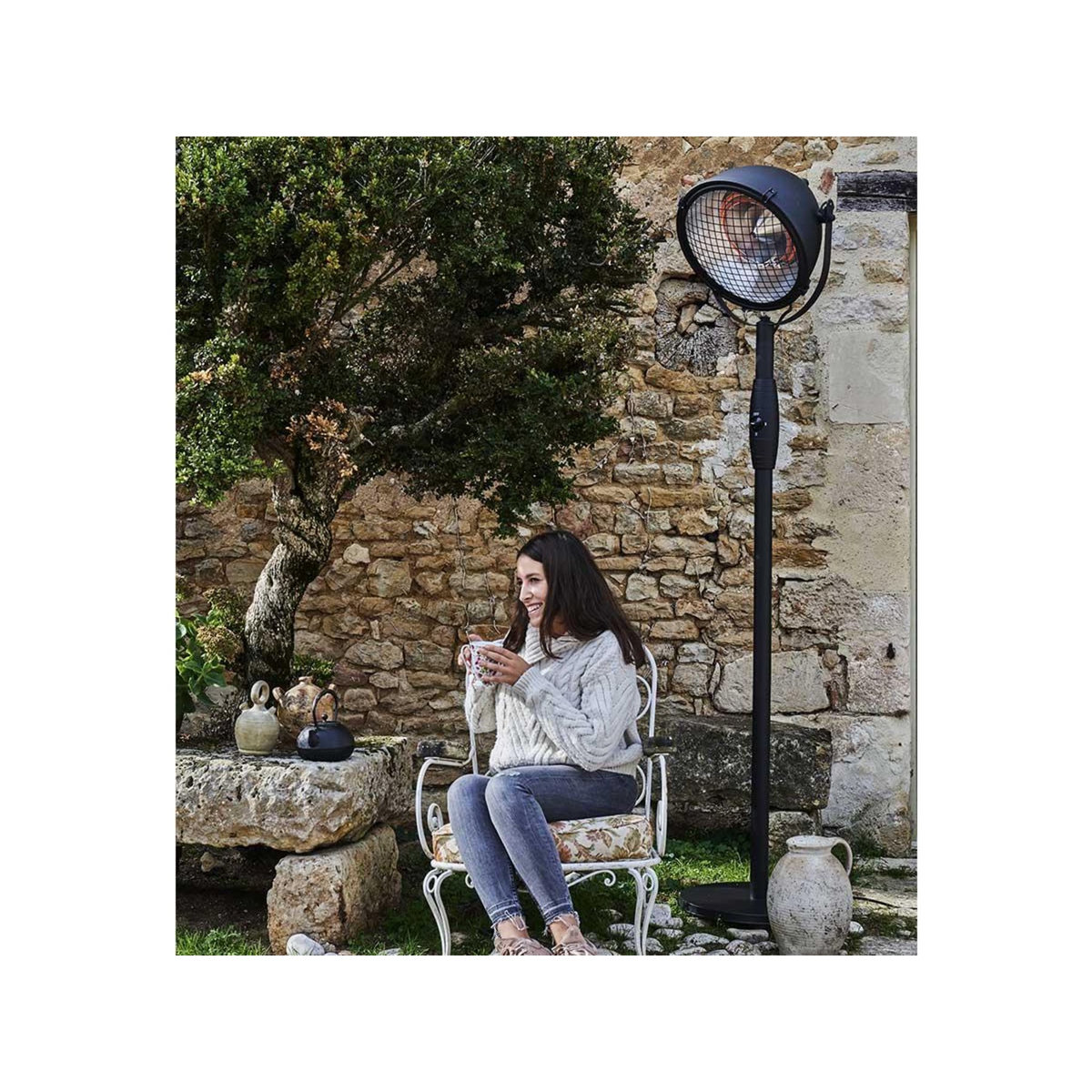 FAVEX Parasol chauffant électrique Côme - Favex