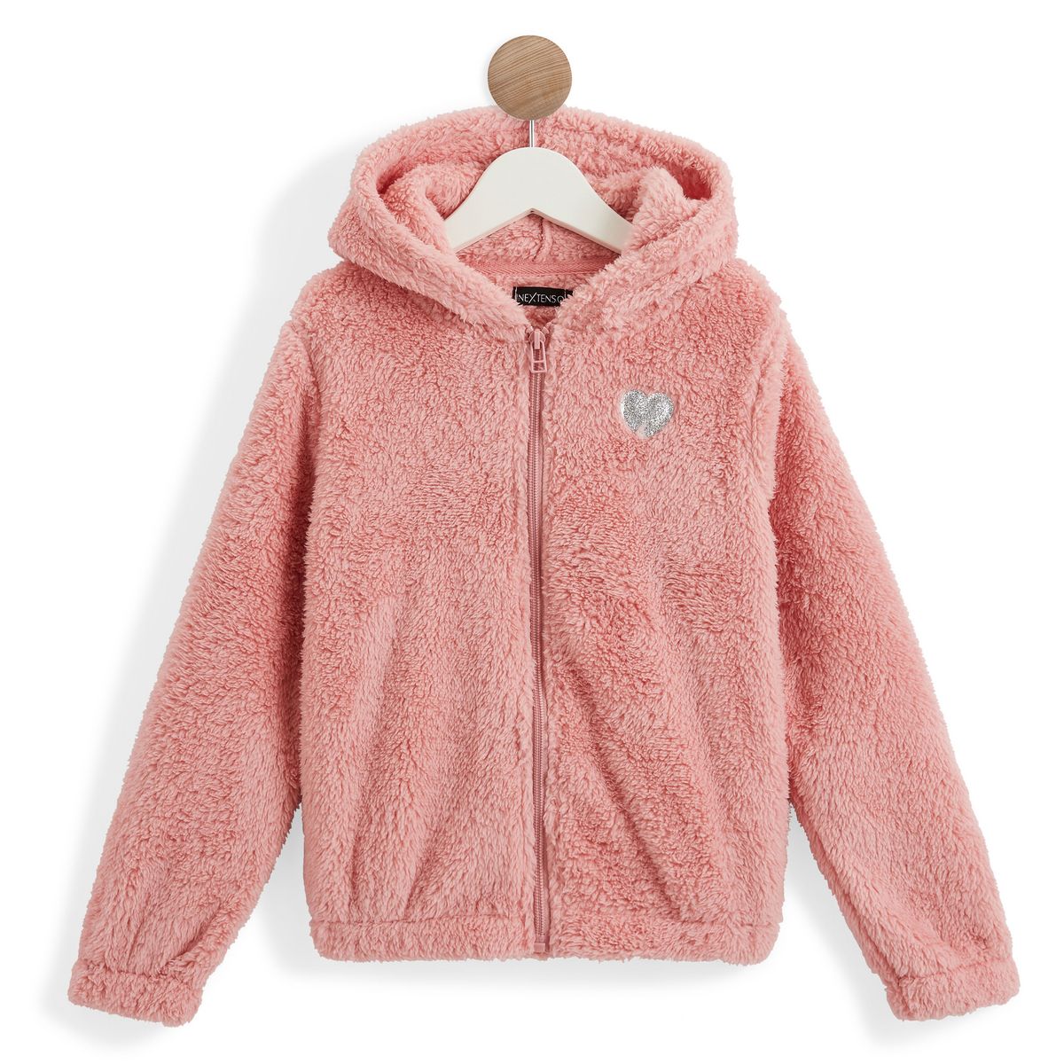 INEXTENSO Sweat zippé sherpa fille