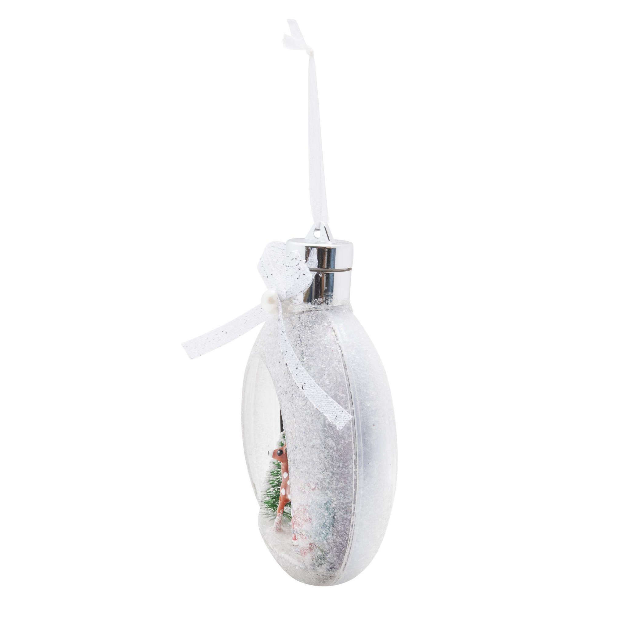 Voir la diapositive 2 : WERKAPRO Boule renne lumineuse multicolore