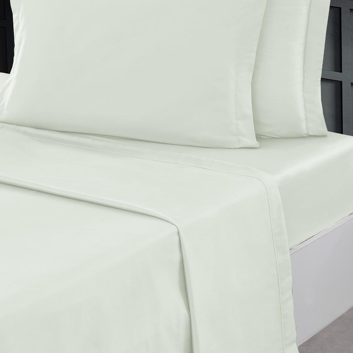 Sensei Maison Drap plat en percale de coton SOFT PERCALE