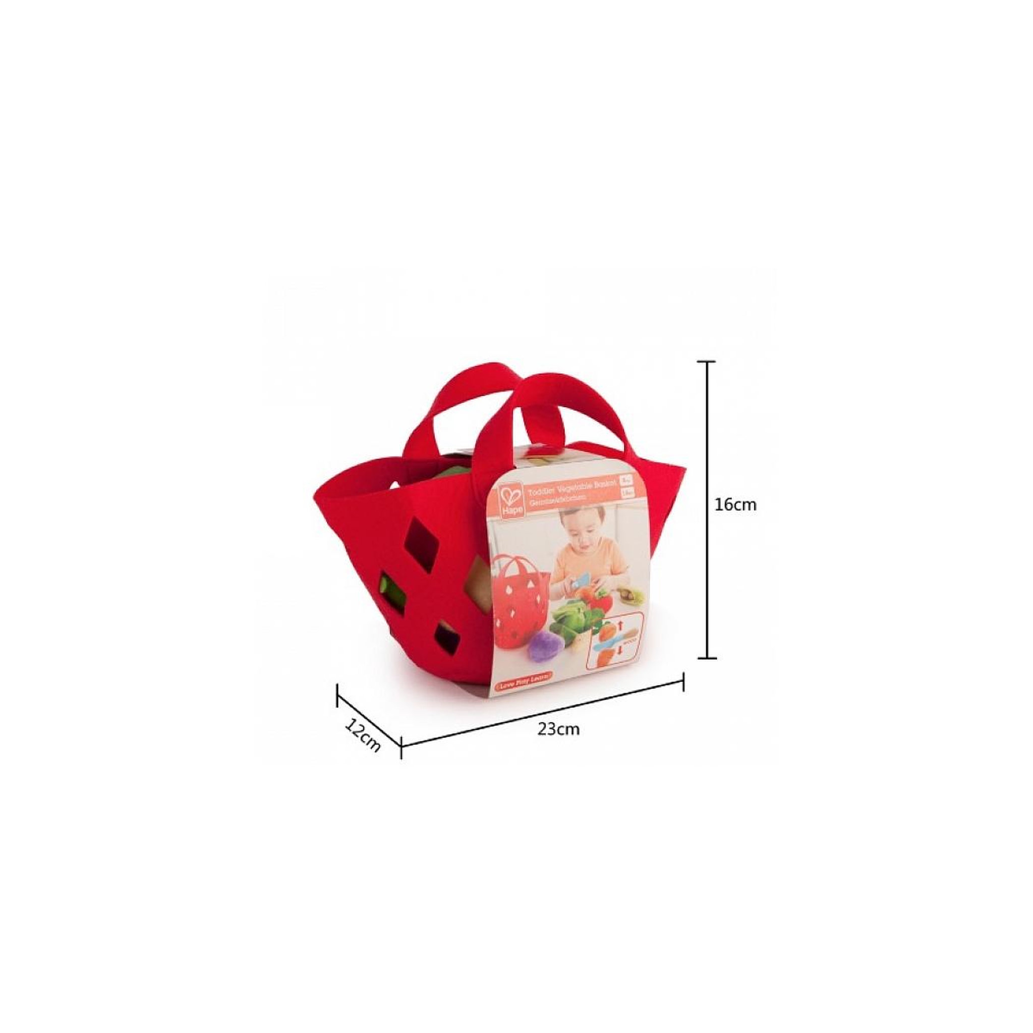 Voir la diapositive 2 : Hape Panier de legumes pour enfant