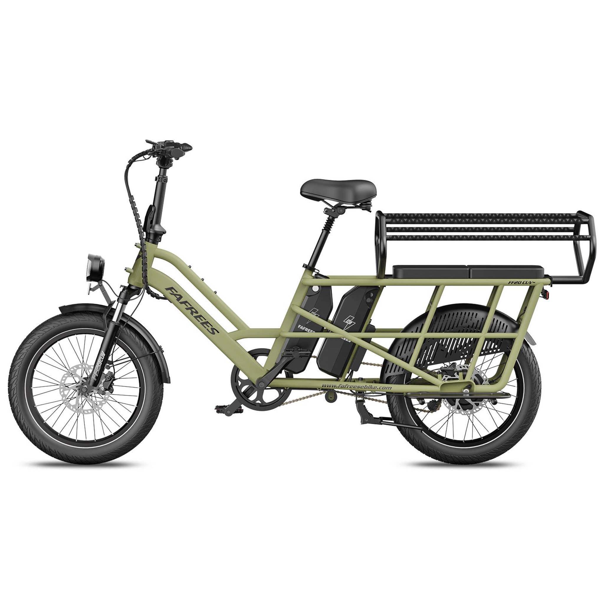 Voir la diapositive 2 : FAFREES Vélo utilitaire électrique fafrees ff20 cuv
