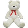 Voir la diapositive 2 : VIDAXL Ourson en peluche XXL Blanc 160 cm