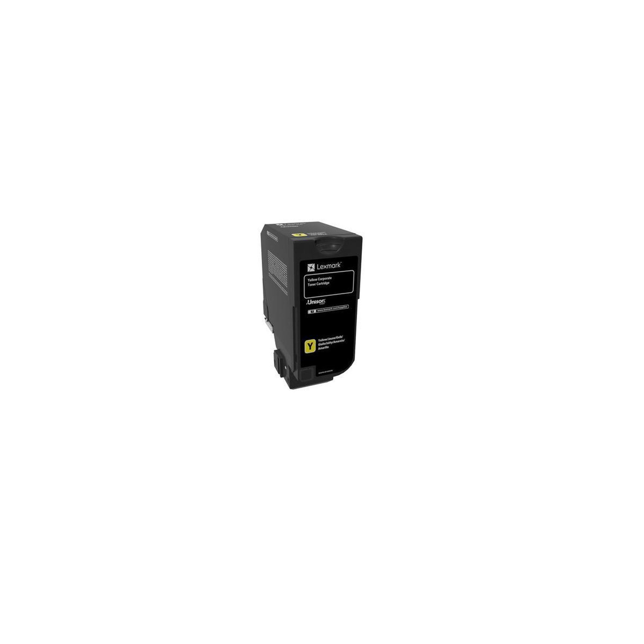 Voir la diapositive 2 : Lexmark Cartouche de toner Lexmark 74C20YE Jaune