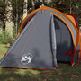 Voir la diapositive 1 : VIDAXL Tente de camping a dome 2 personnes gris et orange impermeable