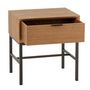 Voir la diapositive 5 : Paris Prix Table de Chevet en Bois  Guiseppe  51cm Naturel