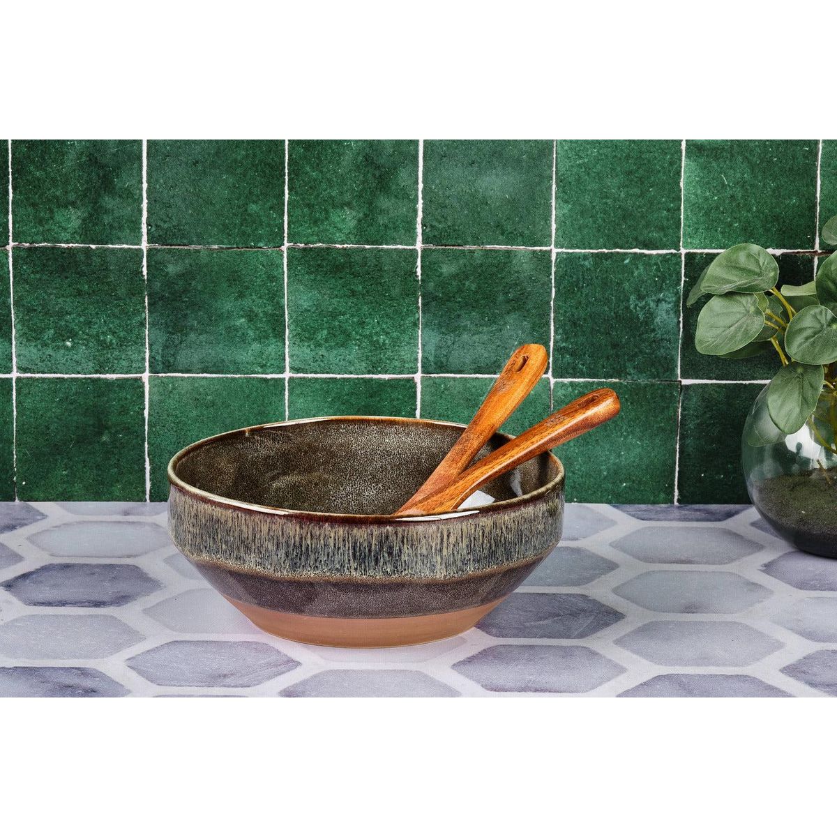 BJORN Saladier GENESIS Ø22,5cm - Basalte