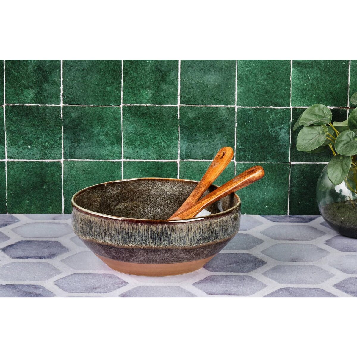 BJORN Saladier GENESIS Ø22,5cm - Basalte