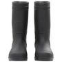 Voir la diapositive 3 : VIDAXL Bottes de pluie noir taille 39 PVC