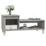 Voir la diapositive 4 : VIDAXL Table basse Gris beton 100x50x45 cm Bois d'ingenierie