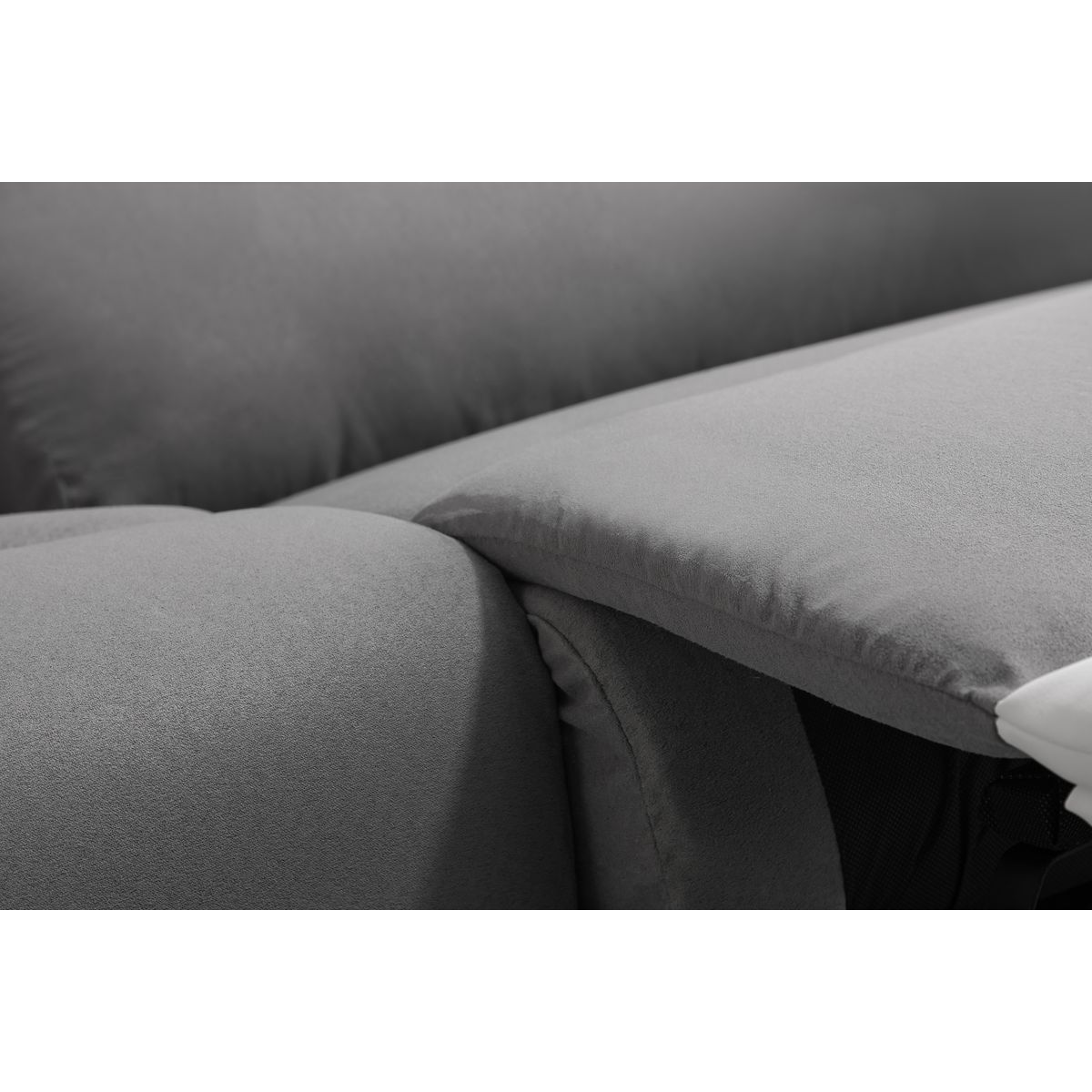 Canapé relax électrique 2 ou 3 places tissu simili HELENA