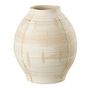 Voir la diapositive 1 : Paris Prix Vase Déco en Argile  Rudy  28cm Beige
