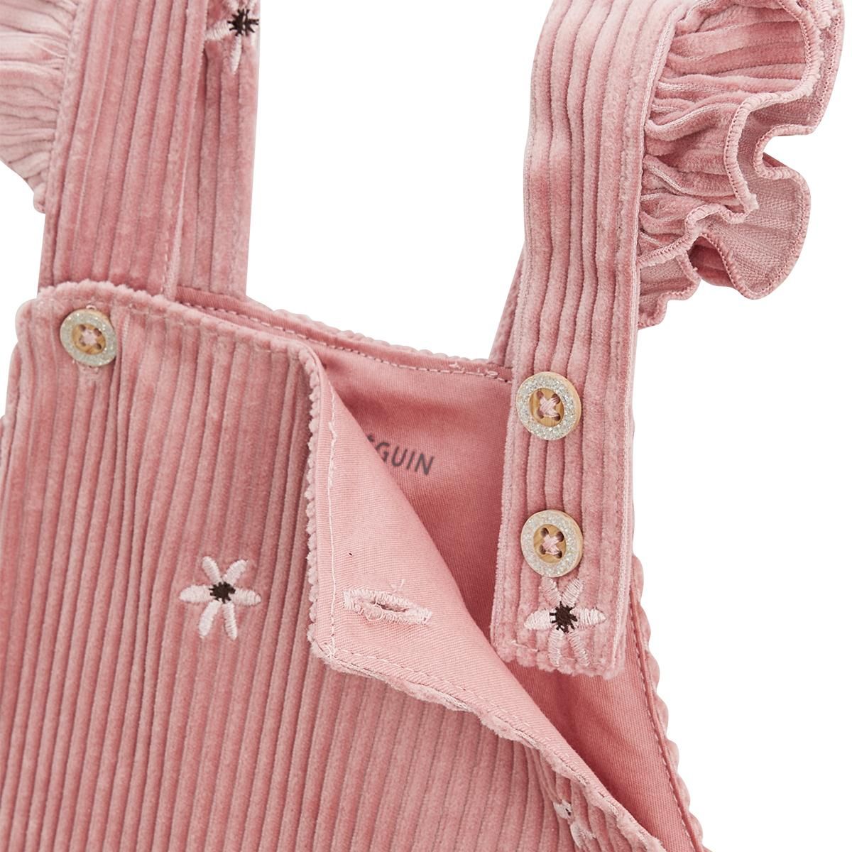 Petit Béguin Salopette bébé en velours côtelé Bloom