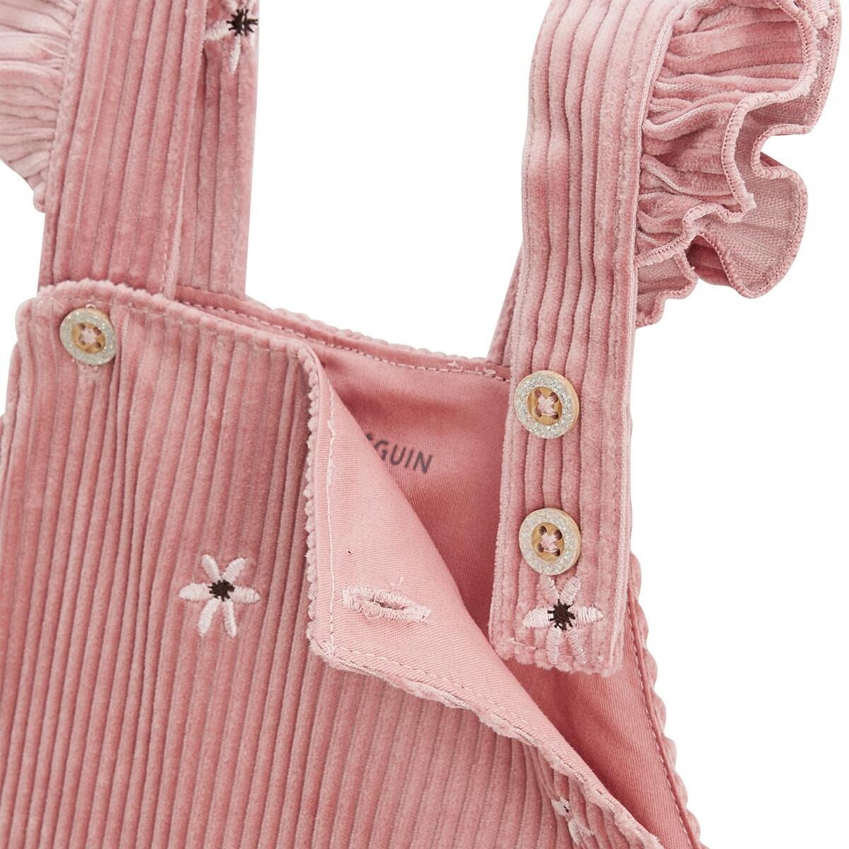 Petit Béguin Salopette bébé en velours côtelé Bloom