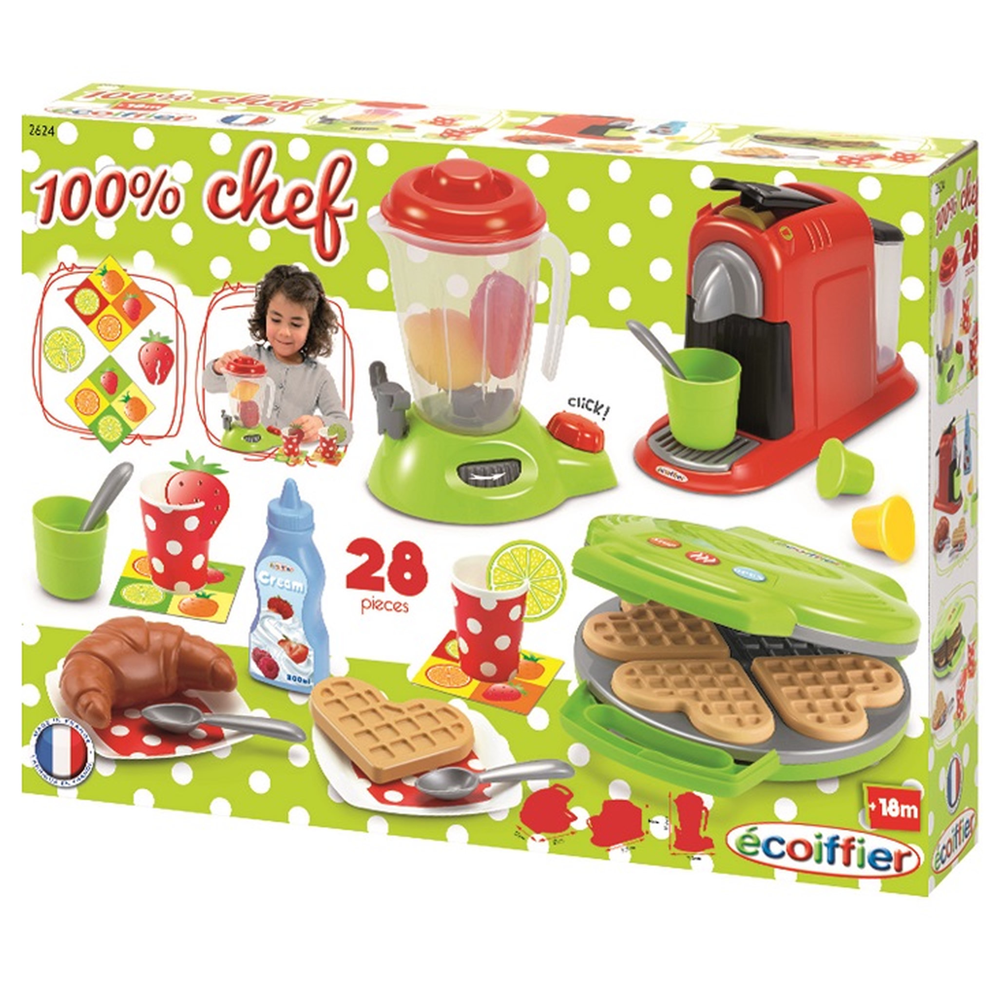 Voir la diapositive 3 : ECOIFFIER Petit éléctromenager 100% Chef 
