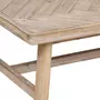  Table Basse en Bois Design  Aeris  130cm Beige
