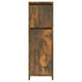 Voir la diapositive 3 : VIDAXL Armoire de bain Chene fume 30x30x95 cm Bois d'ingenierie