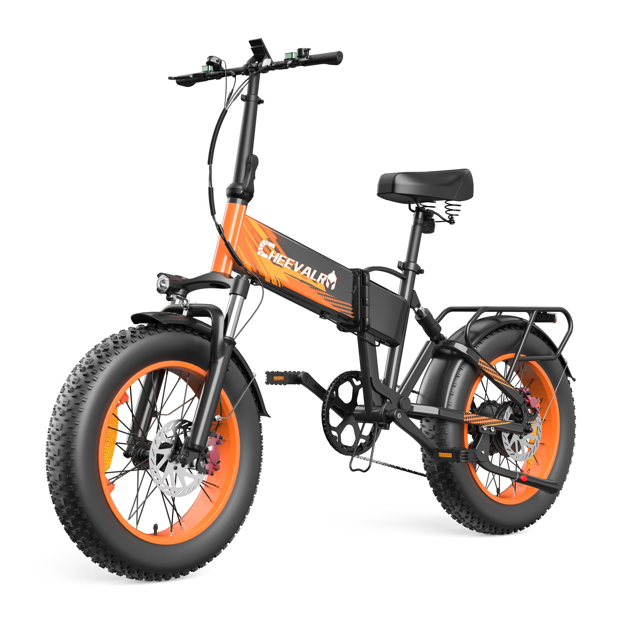 CHEEVALRY Vélo électrique pliant CHEEVALRY CF1000-1. Coloris disponibles : Blanc
