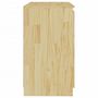 Voir la diapositive 6 : VIDAXL Armoire latérale 60x36x65 cm bois de pin massif