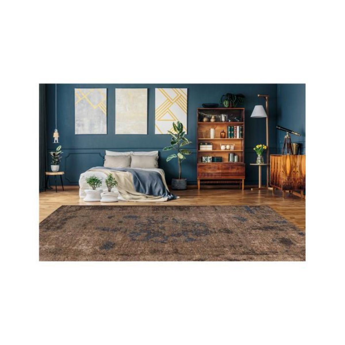 Paris Prix Tapis Tissé Vintage Oriental  Charme II  Multicolore