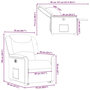 Voir la diapositive 6 : VIDAXL Fauteuil inclinable electrique gris nuage tissu