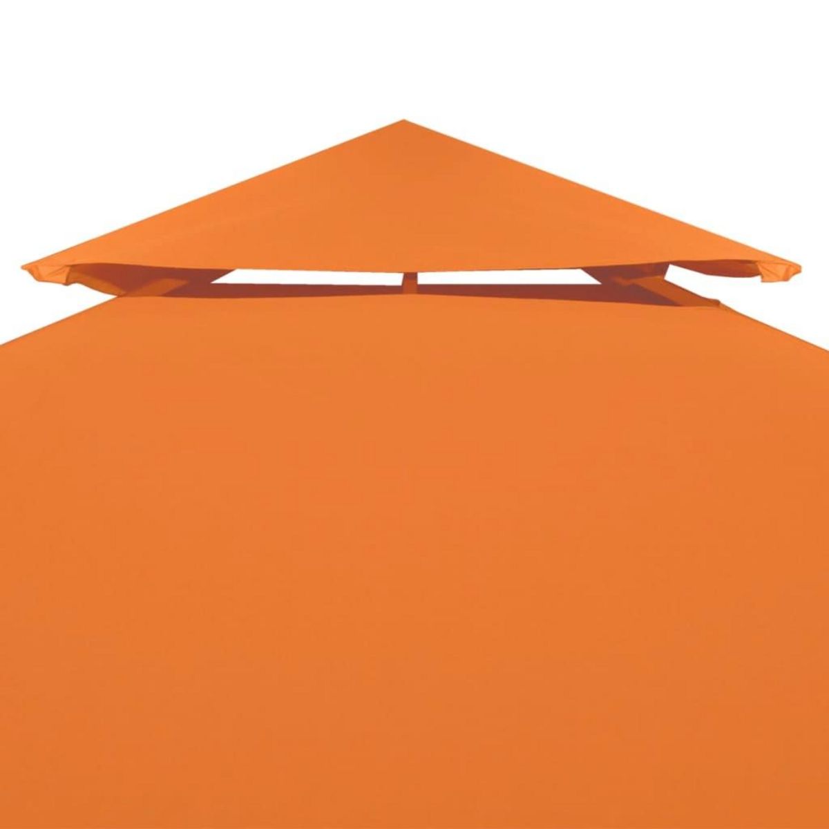 VIDAXL Recouvrement de remplacement d'auvent 310 g/m^2 Orange 3x4 m