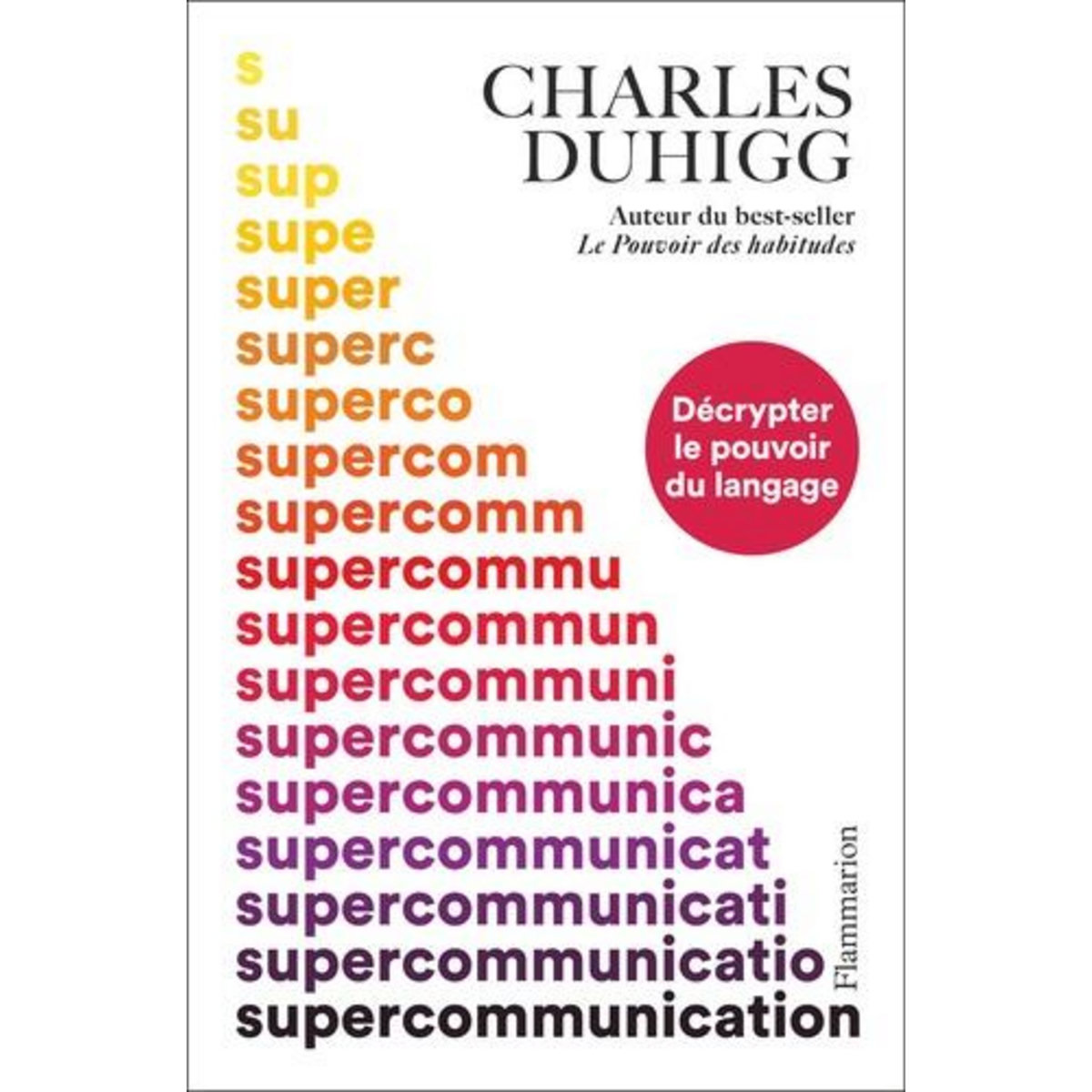 SUPERCOMMUNICATION. DECRYPTER LE POUVOIR DU LANGAGE, Duhigg Charles