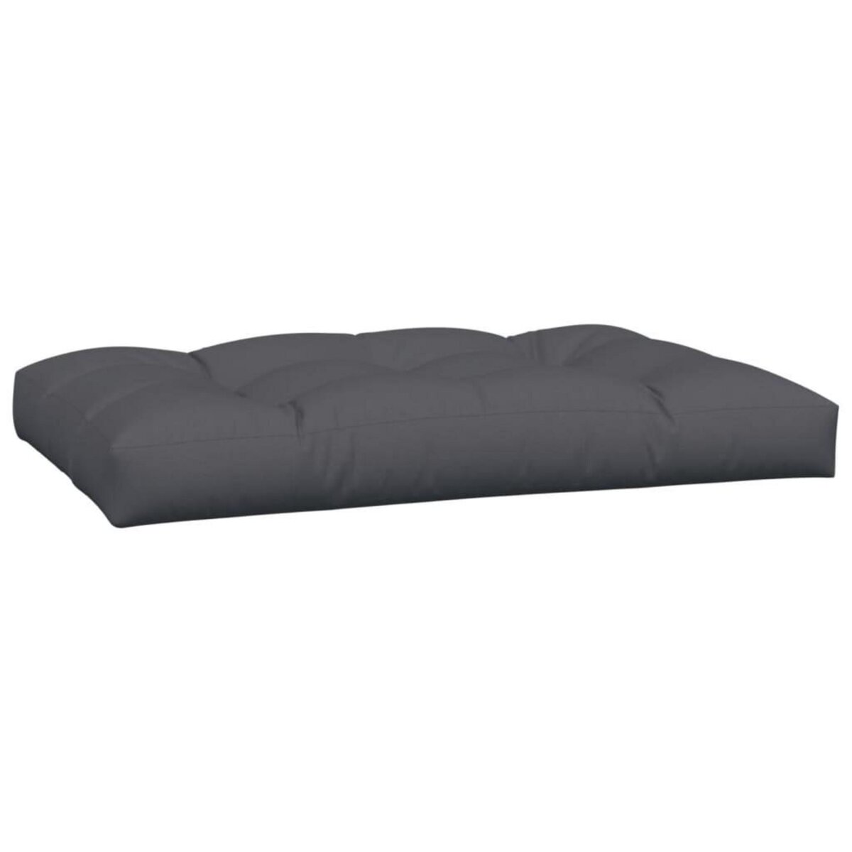VIDAXL Coussins de palette lot de 7 anthracite tissu