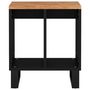 Voir la diapositive 4 : VIDAXL Table d'appoint 40x31x46cm Bois d'acacia solide et d'ingenierie