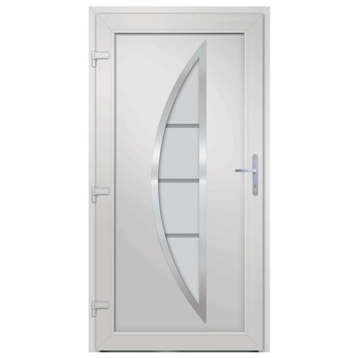 VIDAXL Porte d'entree Blanc 98x200 cm PVC