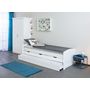 Voir la diapositive 7 : Vitrine de rangement pour chambre enfant blanc ULLI