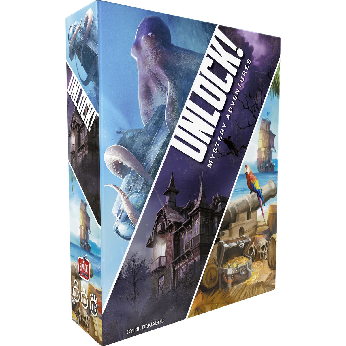 ASMODEE Jeu UNLOCK ! Mystery adventures