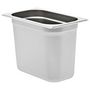 Voir la diapositive 3 : VIDAXL Récipients Gastronorm 4 pcs GN 1 4 200 mm Acier inoxydable