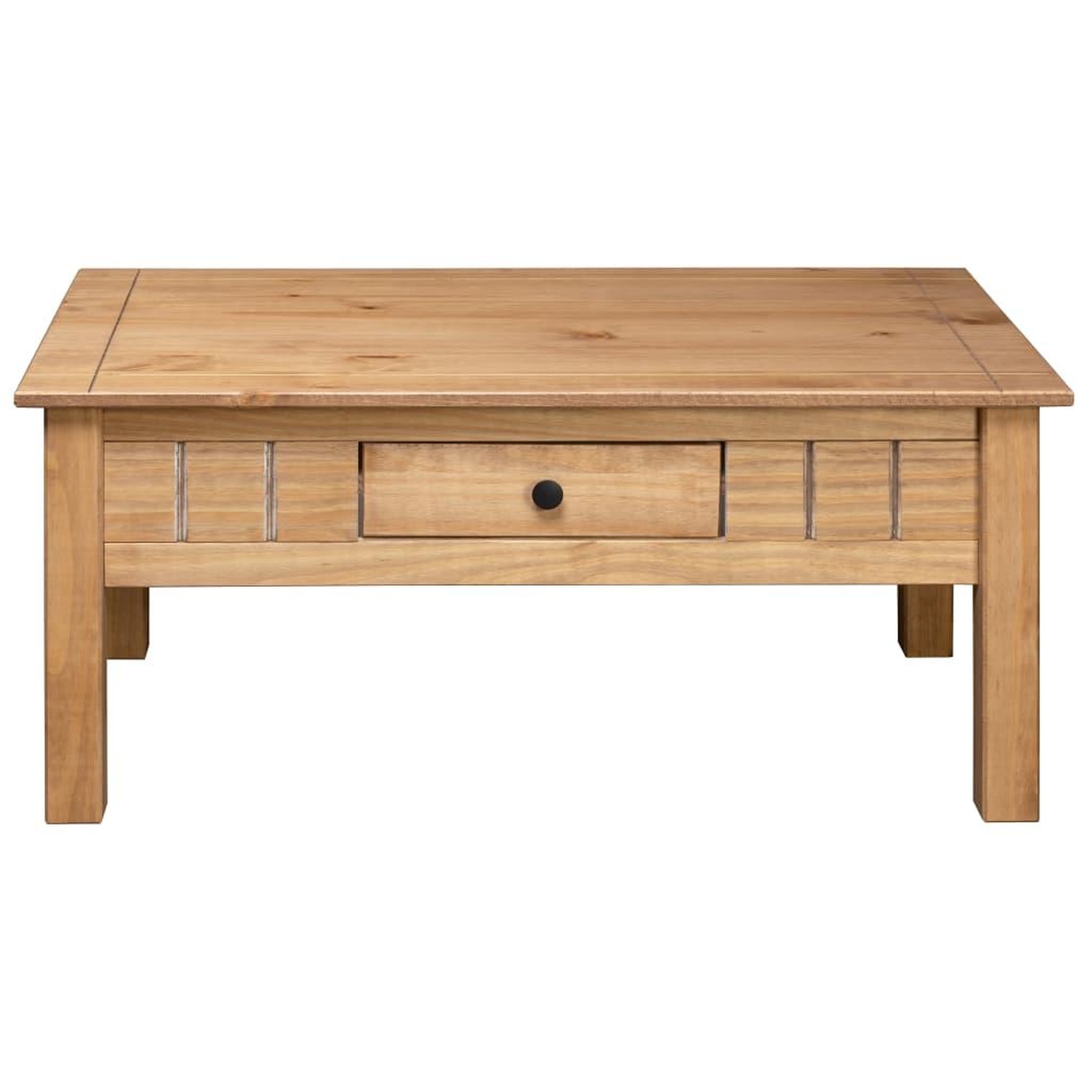 Voir la diapositive 5 : VIDAXL Table basse 100x60x45 cm Pin massif Assortiment Panama