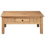 Voir la diapositive 5 : VIDAXL Table basse 100x60x45 cm Pin massif Assortiment Panama