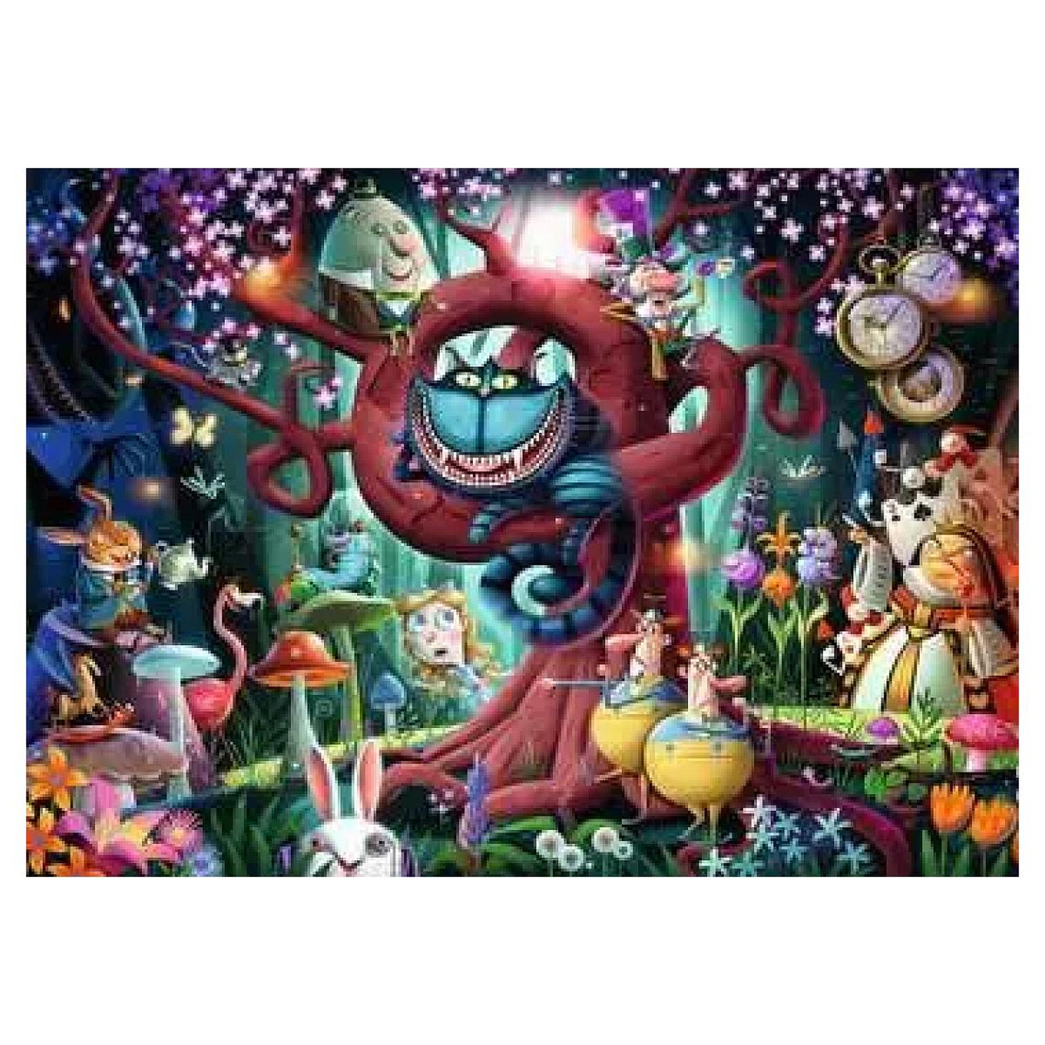 Voir la diapositive 2 : RAVENSBURGER Puzzle 1000 pieces - Tout le monde est fou ici !