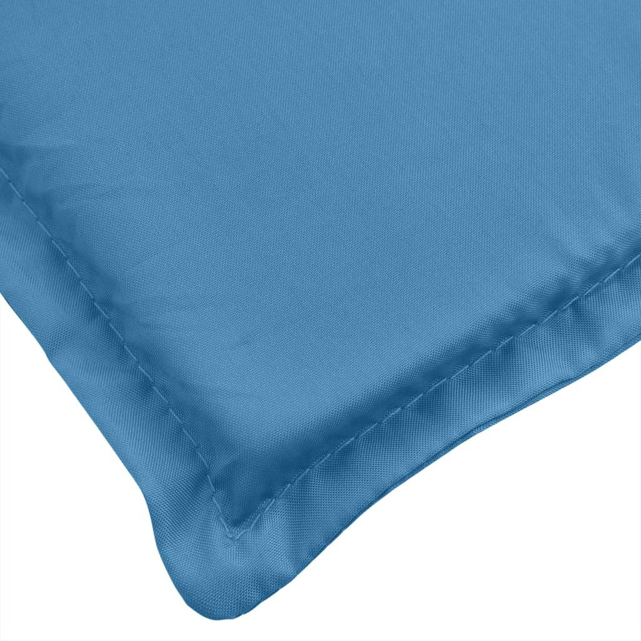 Voir la diapositive 5 : VIDAXL Coussin de banc de jardin bleu melange 150x50x7 cm tissu