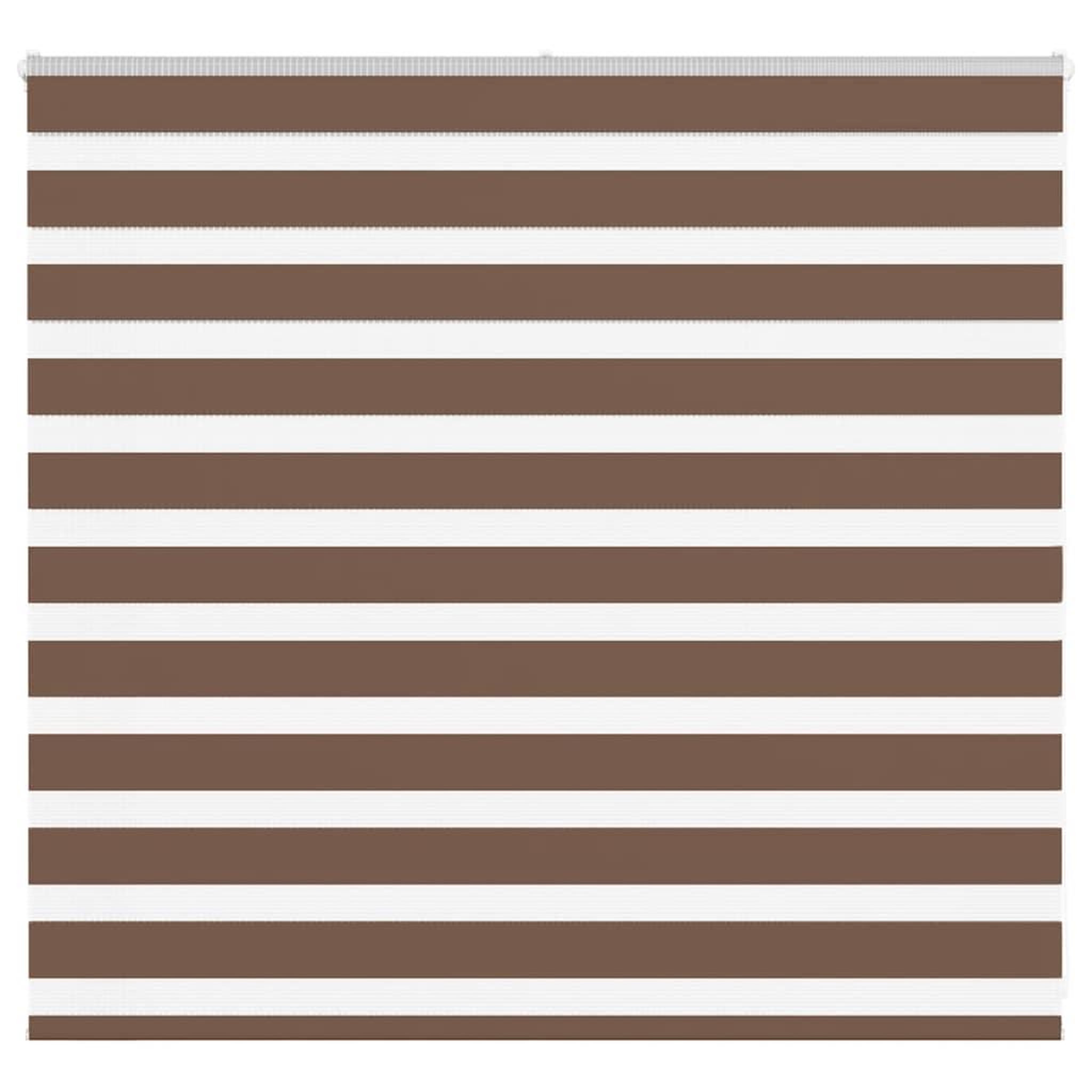 VIDAXL Store zebre marron 165x100cm largeur du tissu 160,9cm polyester