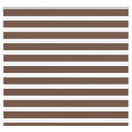VIDAXL Store zebre marron 165x100cm largeur du tissu 160,9cm polyester
