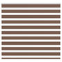 Voir la diapositive 1 : VIDAXL Store zebre marron 165x100cm largeur du tissu 160,9cm polyester