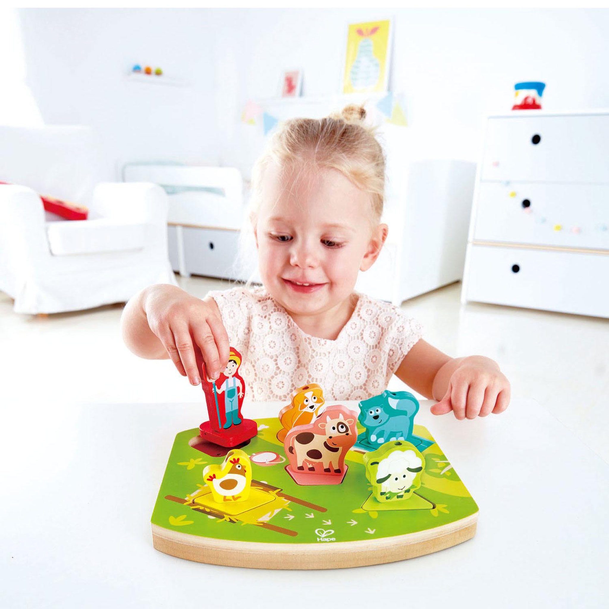 Voir la diapositive 4 : Hape Puzzle Bruits de la ferme