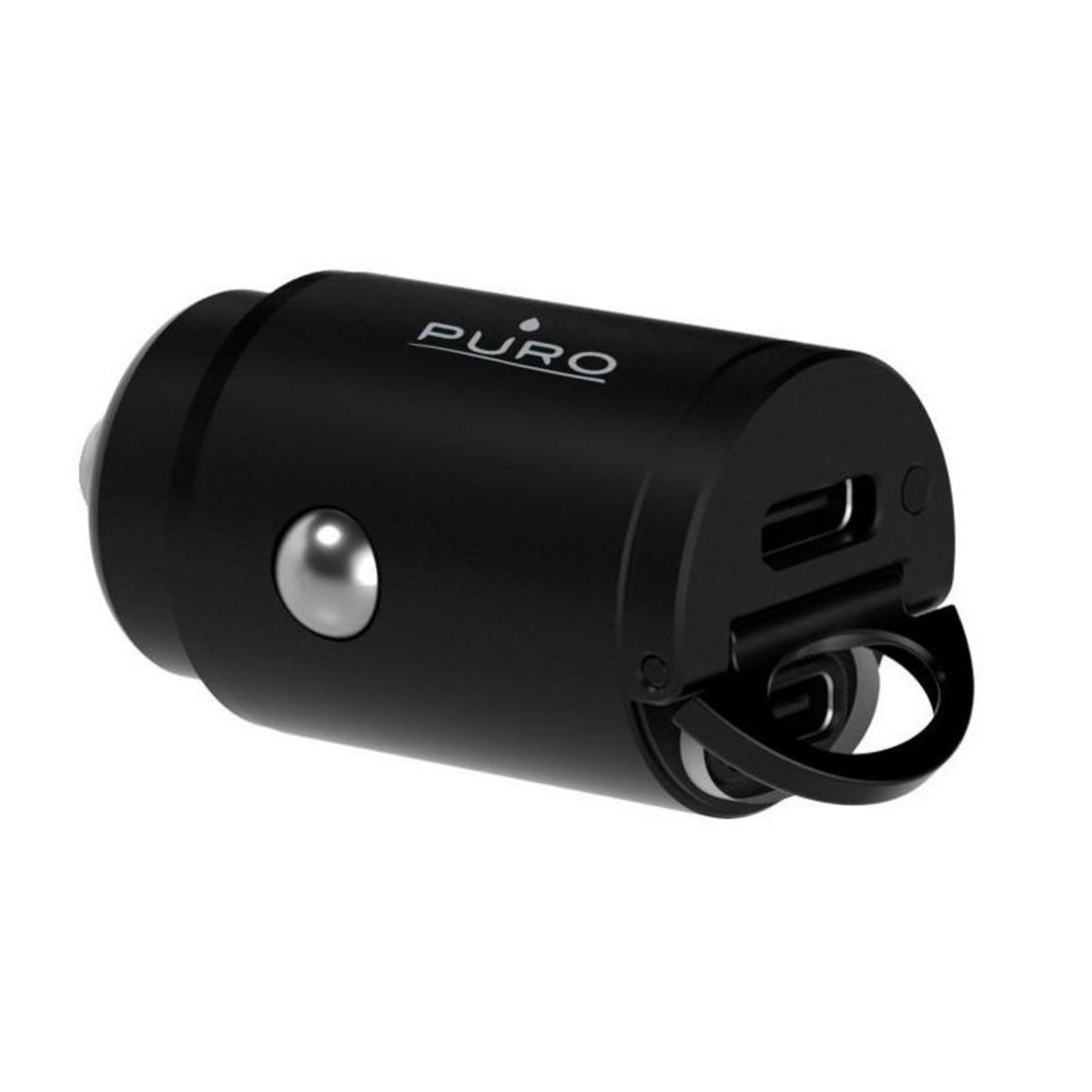Puro Adaptateur allume cigare Puro double ports USB C 30W Noir