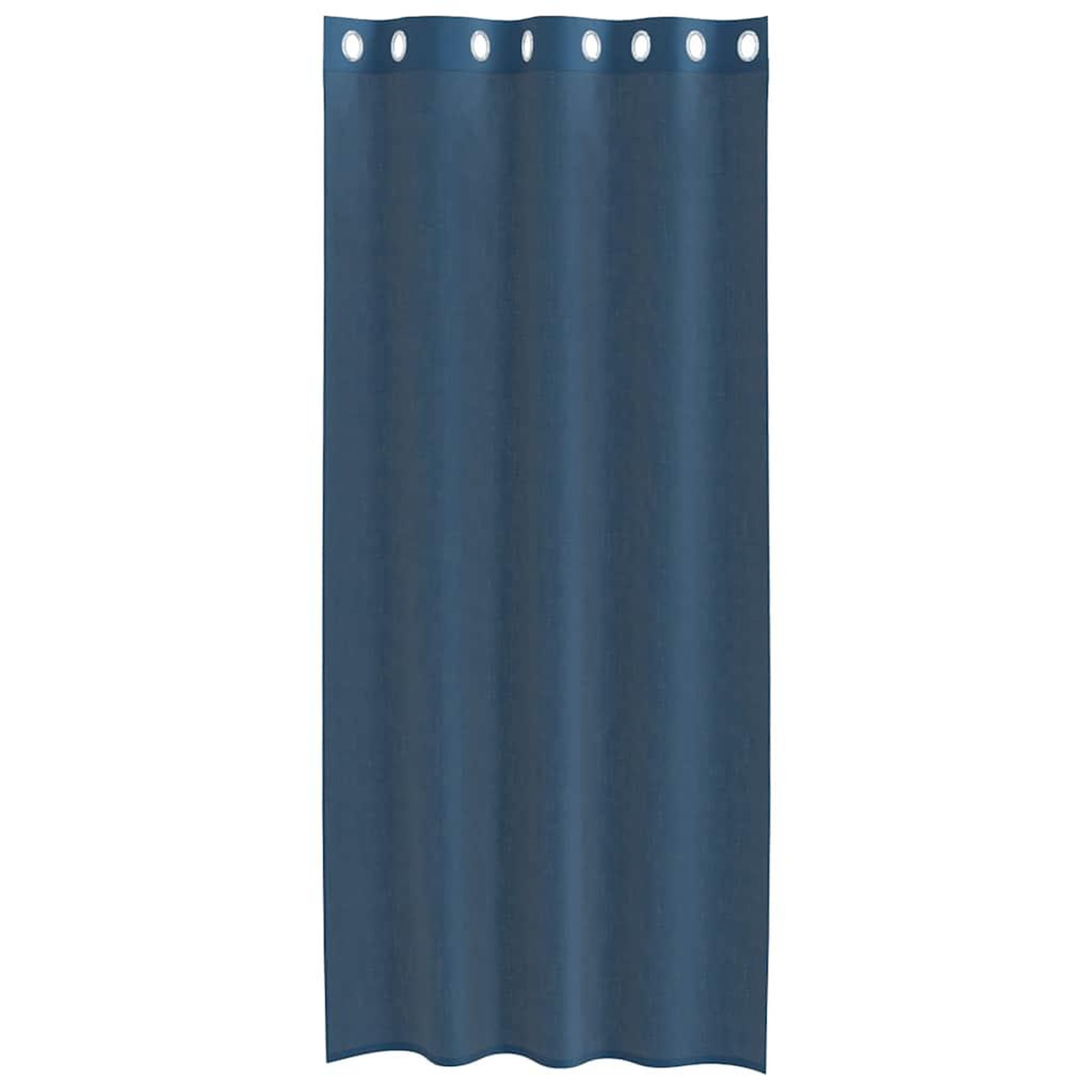 Voir la diapositive 4 : VIDAXL Rideaux en voile avec œillets 2 pcs bleu royal