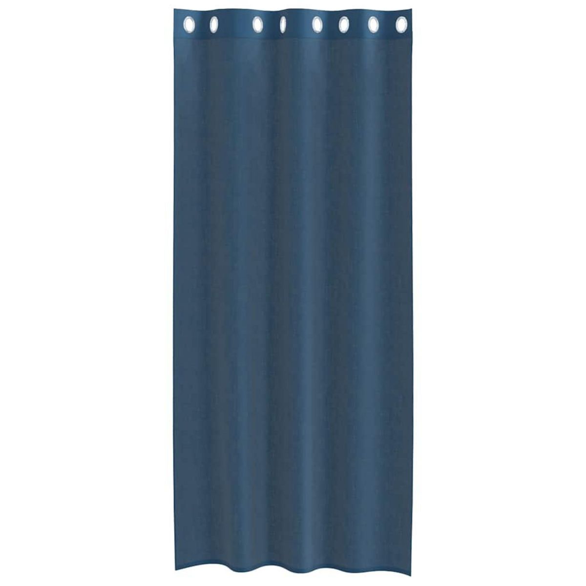 VIDAXL Rideaux en voile avec œillets 2 pcs bleu royal